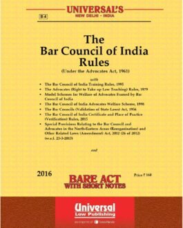 Advocates Act & Bar Council Of India Rules