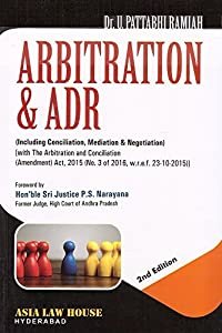 Arbitration & ADR (Conciliation, Negotiation, Mediation) (2nd Edn)