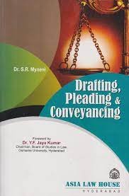 Drafting, Pleading And Conveyancing