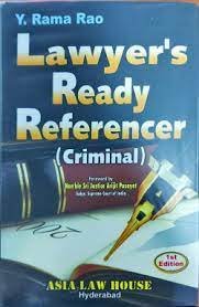 Lawyers Ready Referencer (Criminal) (1st Edn)