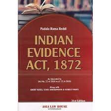 Indian Evidence Act, 1872 (32 Edn)