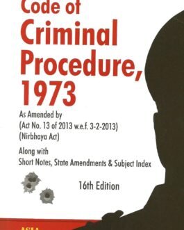 Criminal Procedure Code,1973 (32nd Edn)