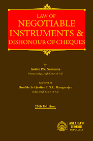 Law Of Negotiable Instruments & Dishonour Of Cheques (13th Edn)