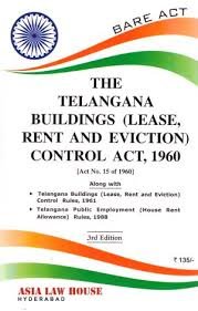 Telangana Buildings (lease rent & eviction) Control Act, 1960 (1st Edn)