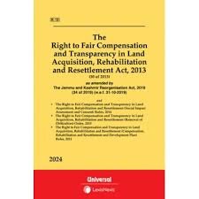 Right To fair Compensation & Transparency In Land Acquisition Rehabilitation & Resettlement Act, 2013 With Central & Telangana Rules (7th Edn)