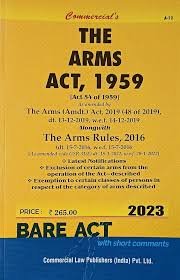 Arms Act, 1959 With Rules