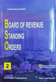 Board Of Revenue And Standing Orders( 2 Vols) (A.P/T.S)