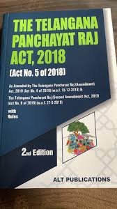 Telangana Panchayat Raj Act, 2018 With Allied Laws (6th Edn)