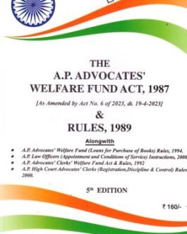 Advocates Welfare Fund Act, 1987 & Rules, 1989