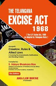 Telangana Excise Act, 1968, Prohibition Act (10th Edn)