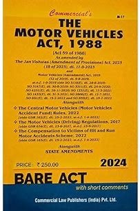 Motor Vehicles Act, 1988 (20th Edn)