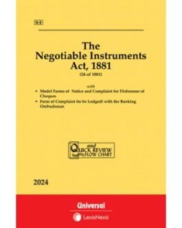 Negotiable instruments Act, 1881 (2nd Edn)