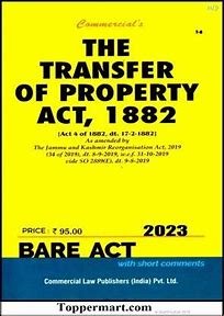 Transfer Of Property Act, 1882 (property laws) (2nd Edn)