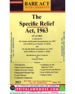 Specific Relief Act, 1963 (3rd Edn)