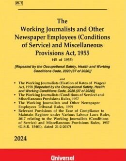 Working Journalists & Other Newspaper Employees Act, 1955